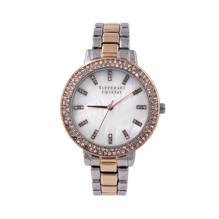 Tipperary Crystal Sophie Rose Gold Watch