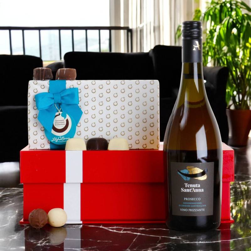 Prosecco and Irish Chocolates Hamper