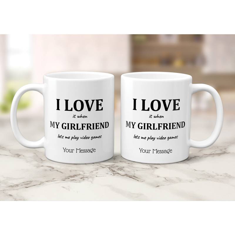 I Love It When - Personalised Mug