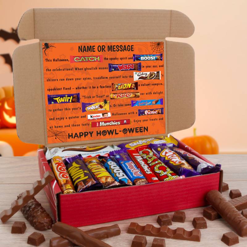 Happy Halloween Novelty Chocolate Box