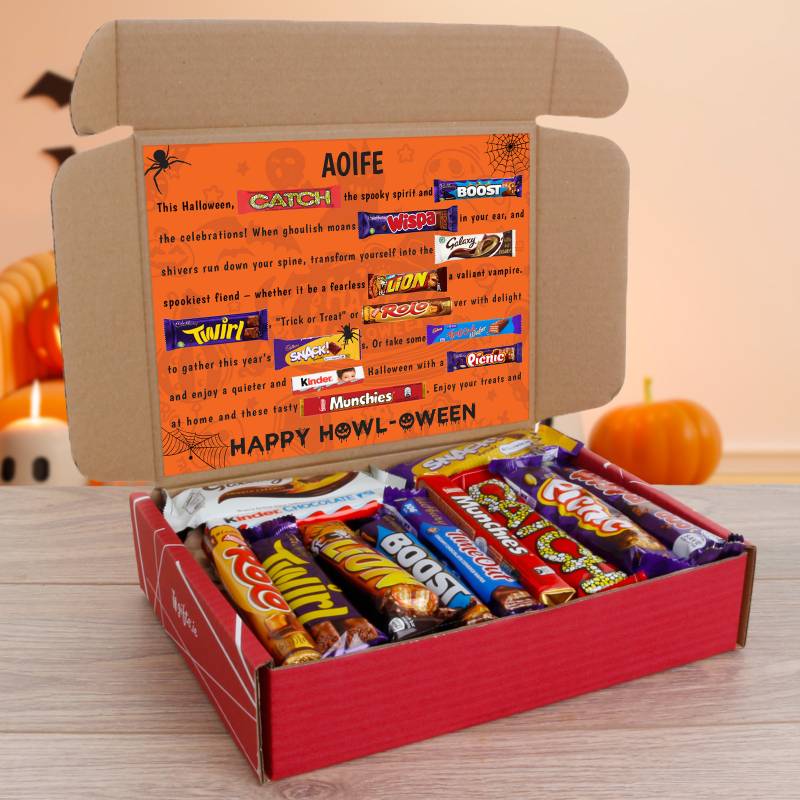 Happy Halloween Novelty Chocolate Box