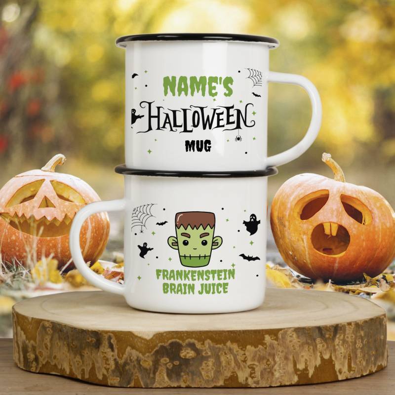 Name's Halloween Mug, Spooky Juice - Personalised Enamel Mug_DUPLICATE