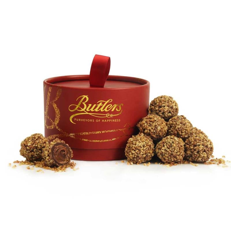 Butlers Chocolate Flake Truffles Red Powder Puff 200g