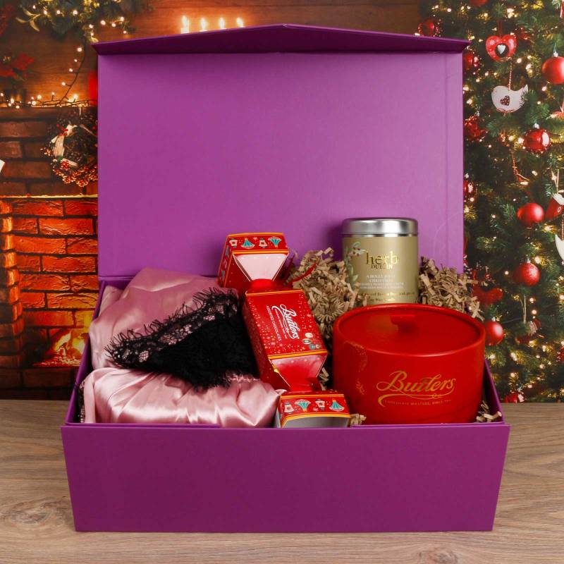 Lingerie (Two Piece), Christmas Candle & Chocs Gift Box