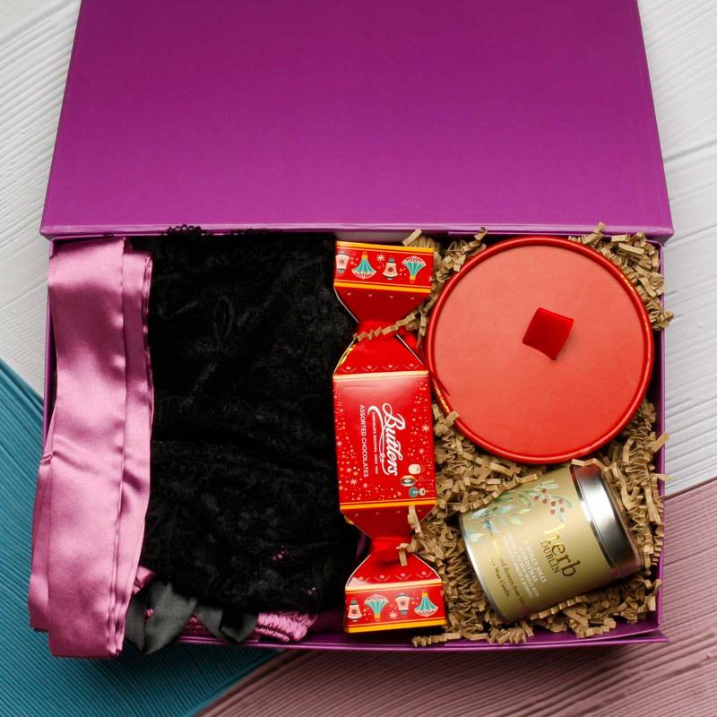 Lingerie (Three Piece), Christmas Candle & Chocs Gift Box