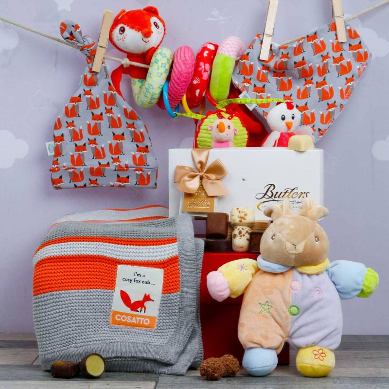 The Cosy Fox Cub Baby Hamper