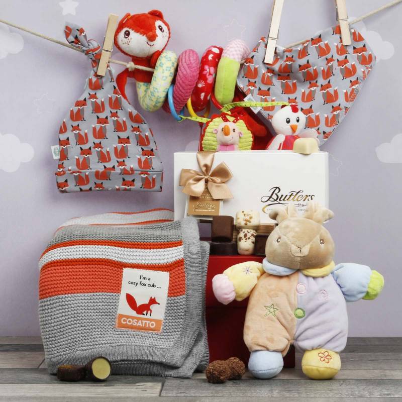 The Cosy Fox Cub Baby Hamper