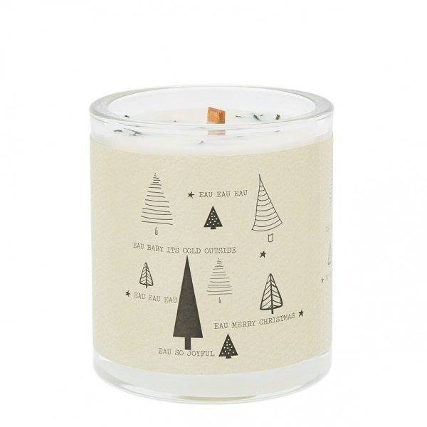 Eau Joy! Christmas Candle Jar (Smoked Oud, Fresh Cedar & Wild Irish Fern)