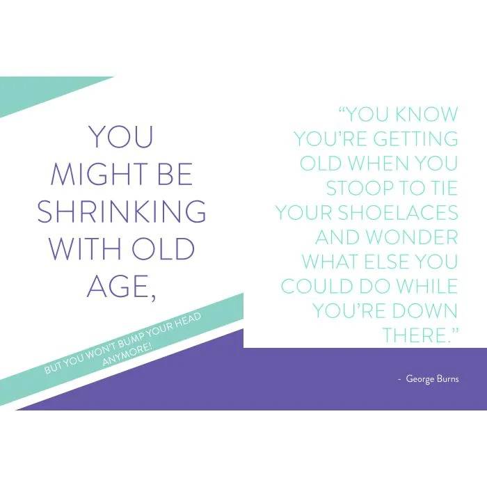 50 : Older (Possibly Wiser)