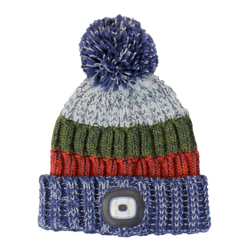 Chunky Knit Rechargeable LED Torch Hat