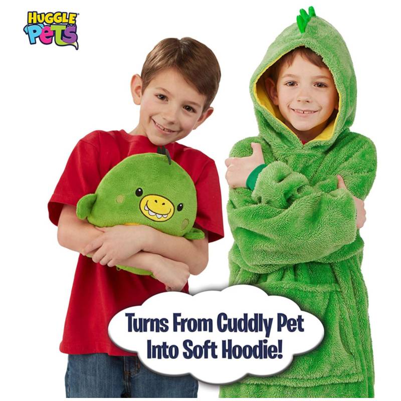 Kids Huggle Dinosaur Hoodie