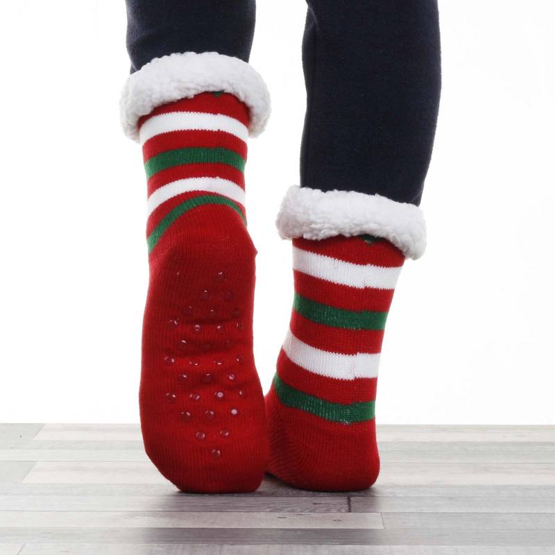 Christmas Reindeer Slipper Socks