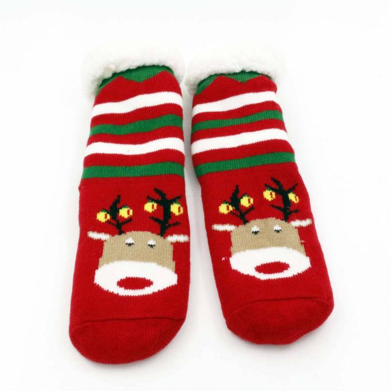 Christmas Reindeer Slipper Socks