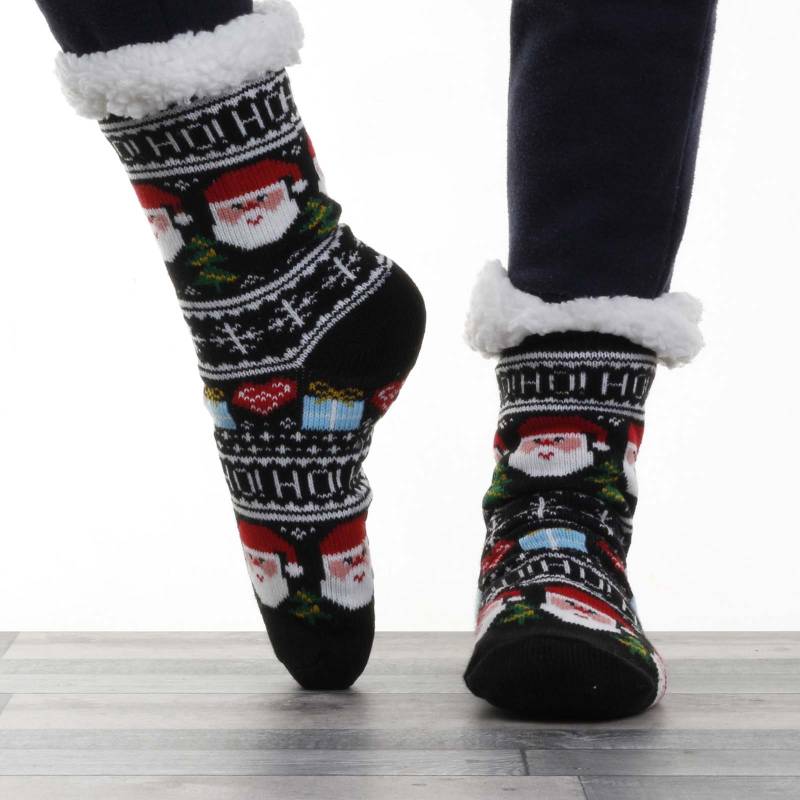 Christmas Santa Slipper Socks