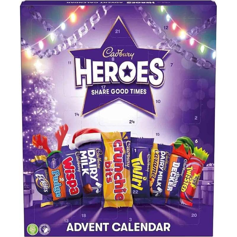 Cadbury Heroes Christmas Advent Calendar