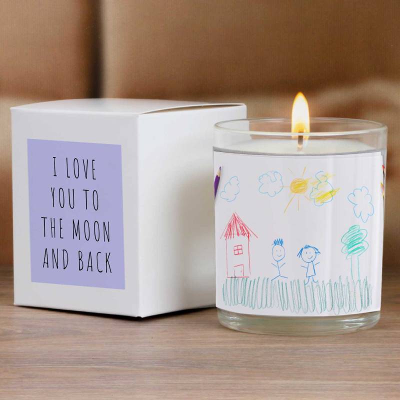 Any Photo Or Design - Personalised Scented Candle