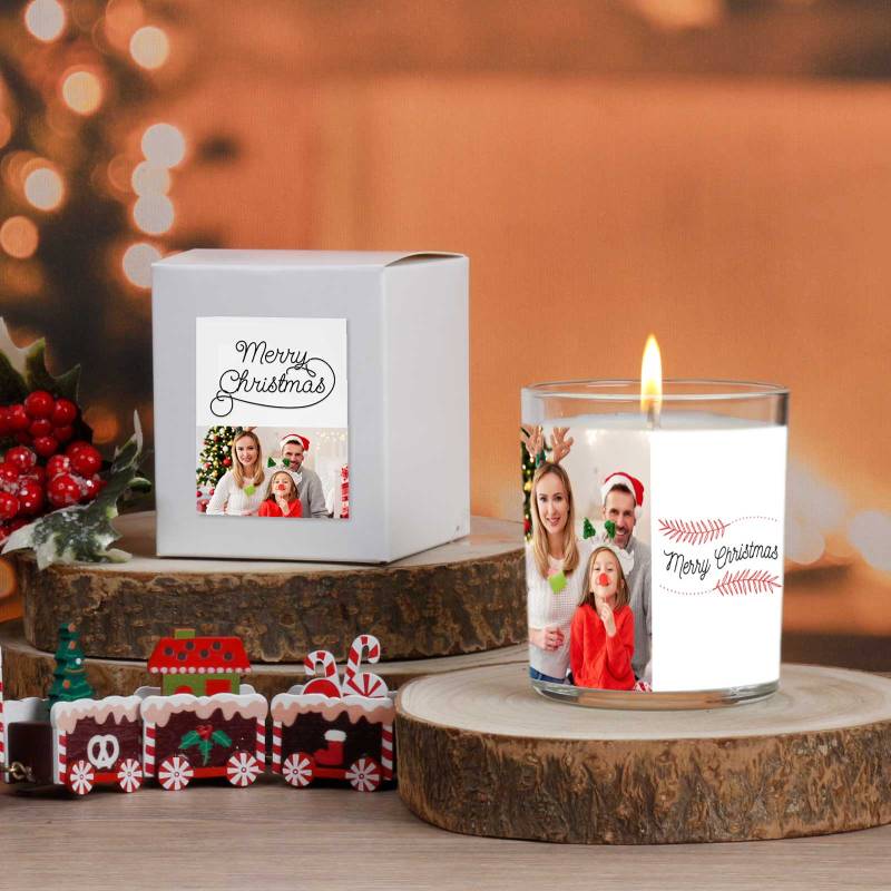 Any Photo - Personalised Scented Candle