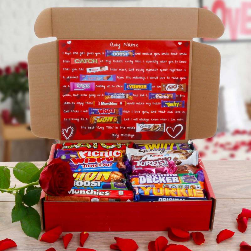 The Valentine's Day Personalised Novelty Chocolate Box