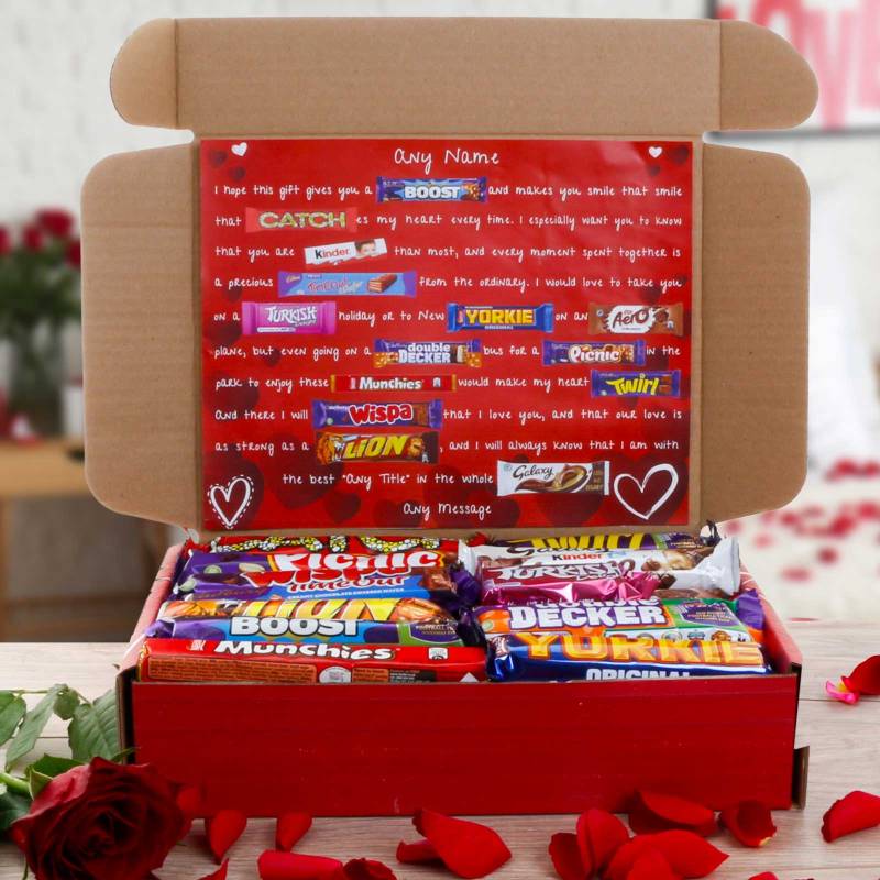 The Valentine's Day Personalised Novelty Chocolate Box