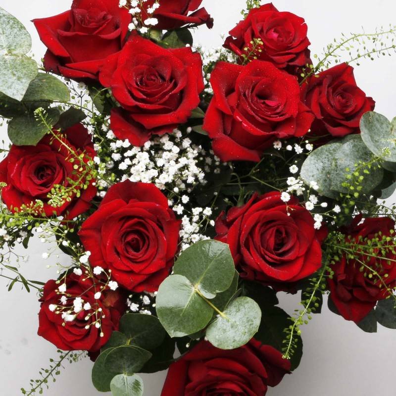 Valentine's Day Premium Red Roses Bouquet