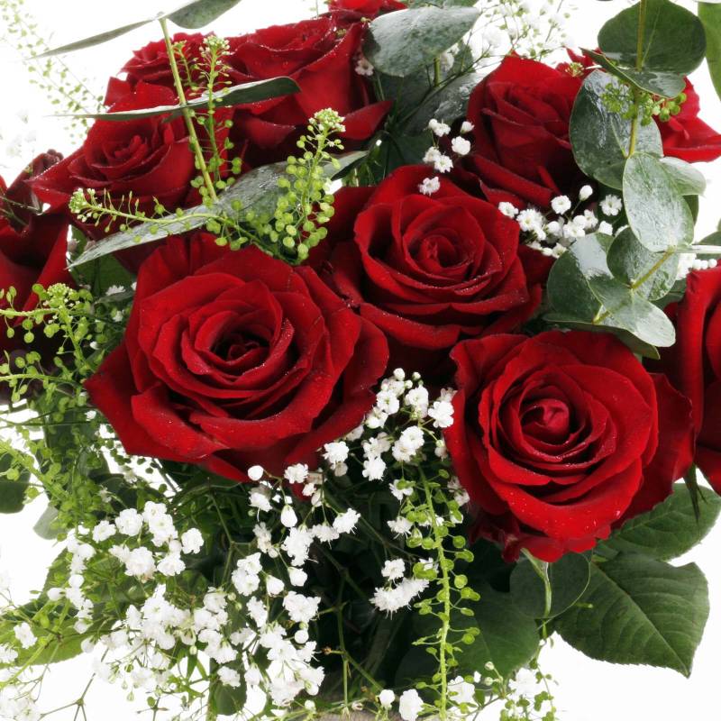 Valentine's Day Premium Red Roses Bouquet