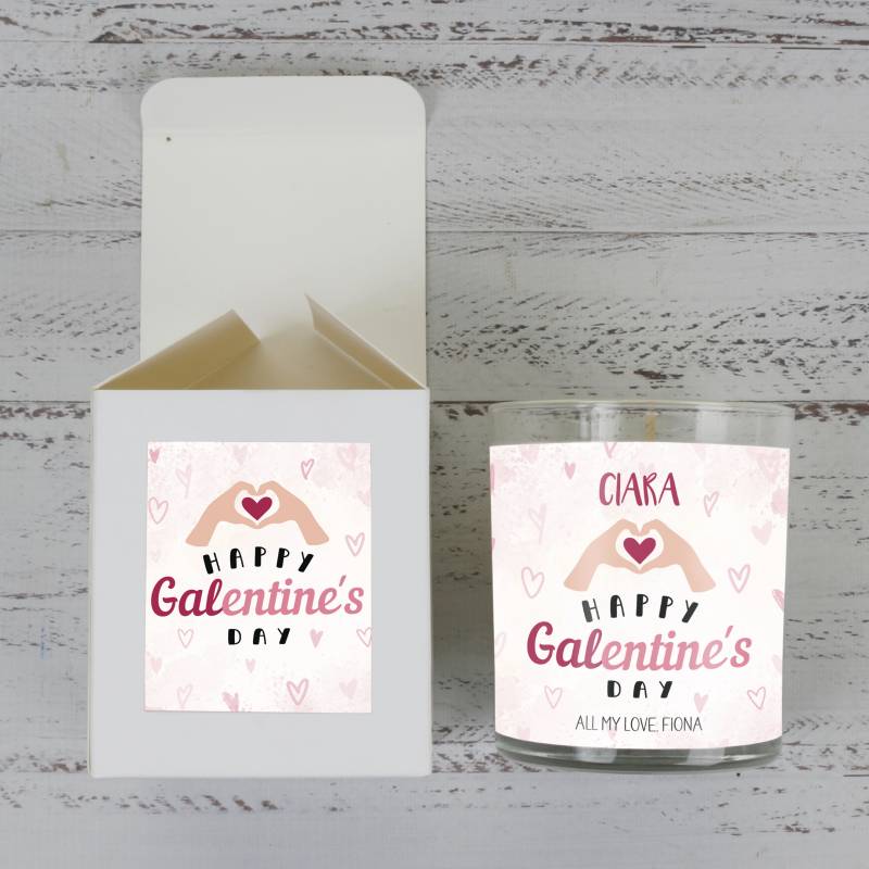 Happy Galentine's Day - Personalised Scented Candle