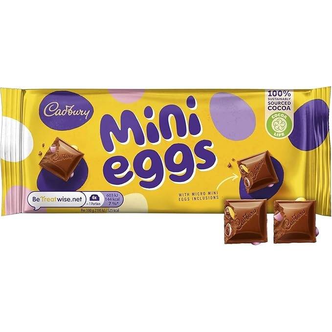 Cadbury's Mini Eggs Bar 110g