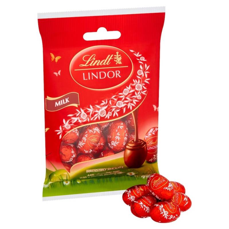 Lindt Milk Chocolate Lindor Mini Eggs 80g