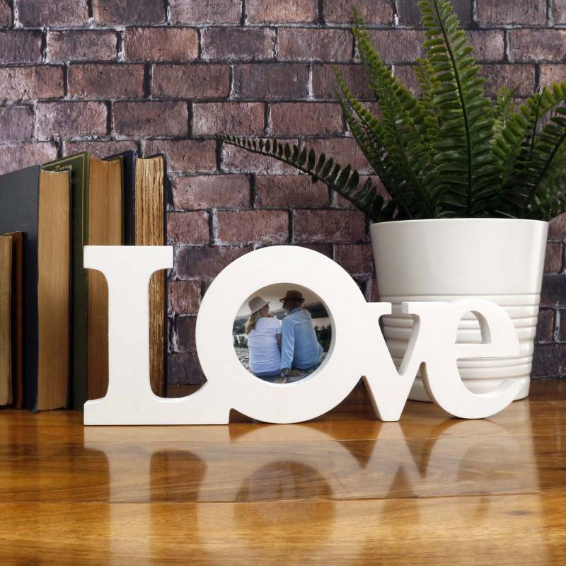 Personalised Photo LOVE Sign