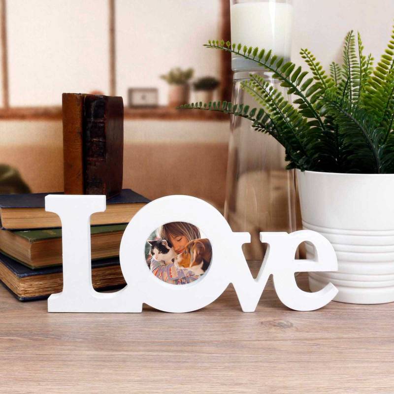 Personalised Photo LOVE Sign