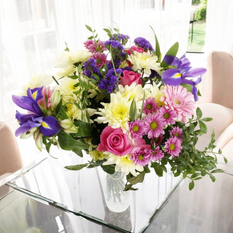 The Mother's Day Deluxe Fresh Flowers Bouquet