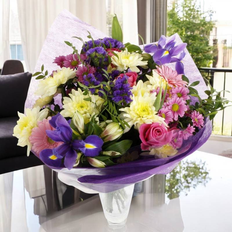 The Mother's Day Deluxe Fresh Flowers Bouquet