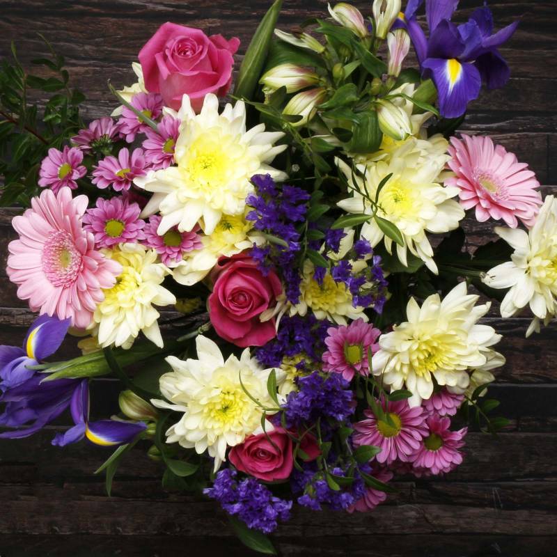 The Mother's Day Deluxe Fresh Flowers Bouquet