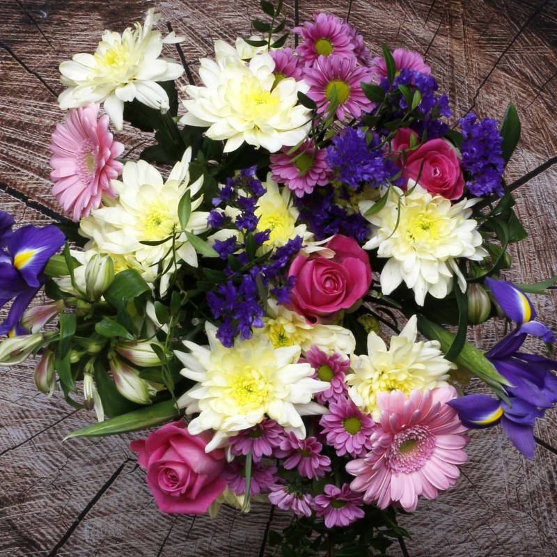 The Mother's Day Deluxe Fresh Flowers Bouquet