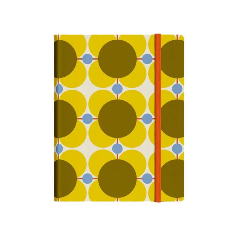 Orla Kiely Notebook A4 Squared - Atomic Flower