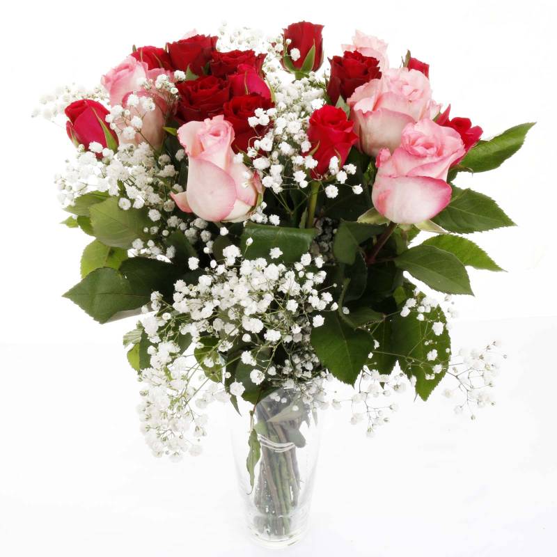 The Parisian Mixed Roses Fresh Flowers Bouquet_DUPLICATE