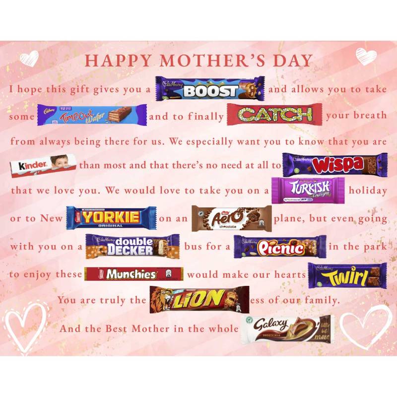 The Happy Mother's Day Novelty Chocolate Box