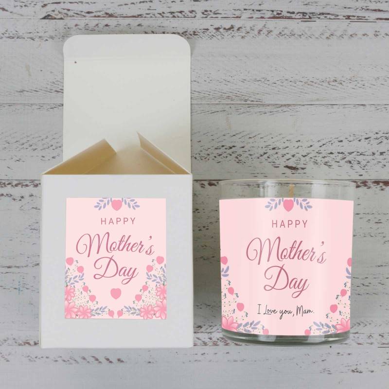 Happy Mother's Day - Personalised Scented Candle