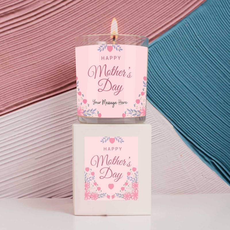 Happy Mother's Day - Personalised Scented Candle