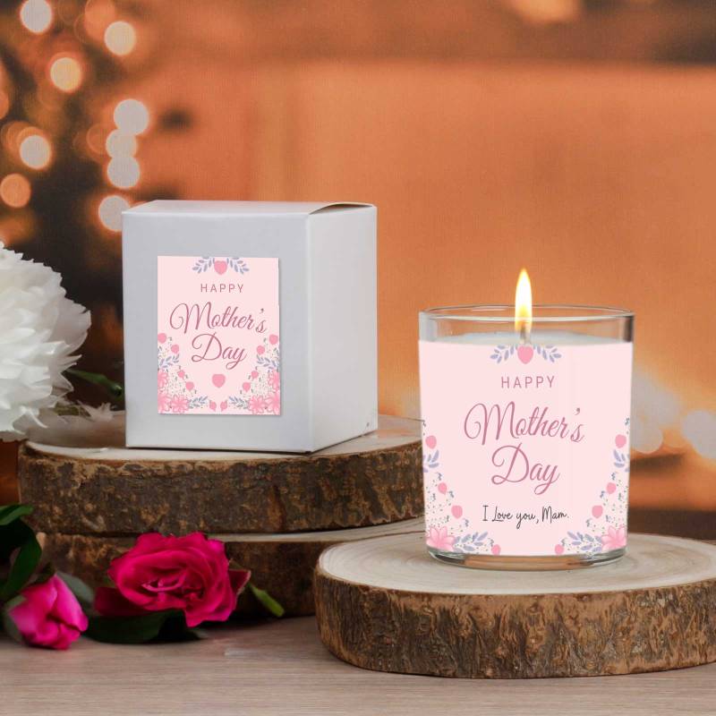 Happy Mother's Day - Personalised Scented Candle