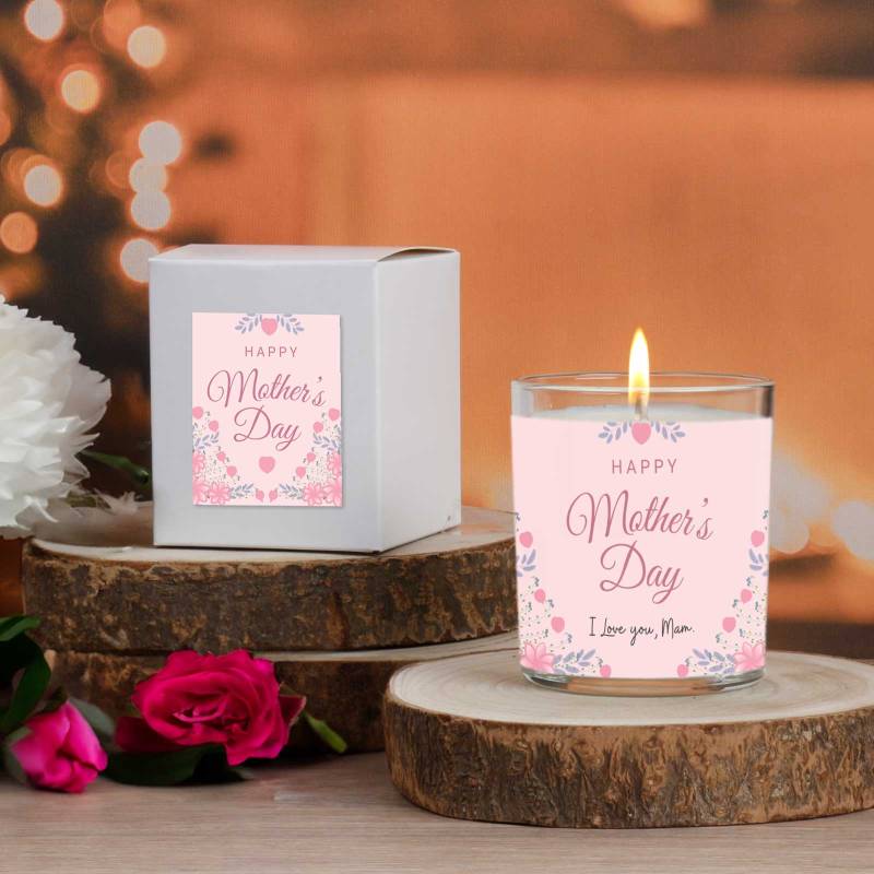 Happy Mother's Day - Personalised Scented Candle