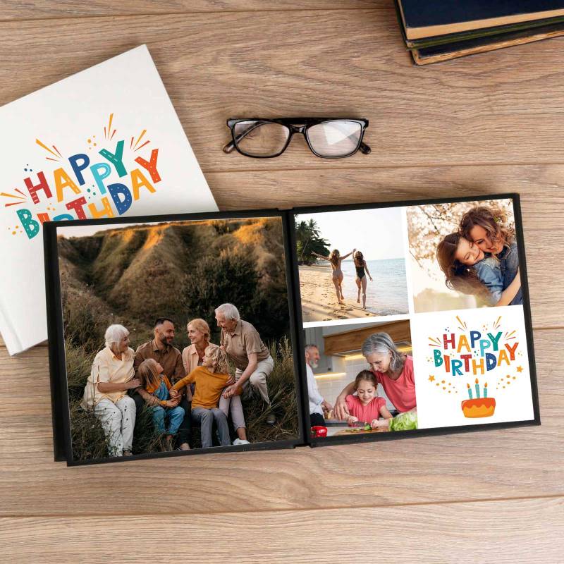 Happy Birthday Personalised Photo Book