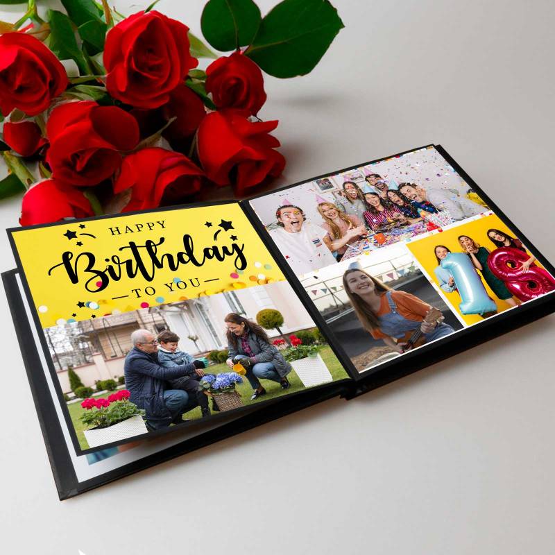 Happy Birthday Personalised Photo Book