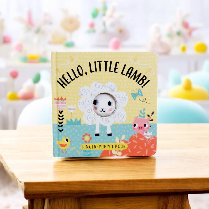 Cuddly Lamb, Hello Little Lamb Book & Chocolate Treats Gift Pack