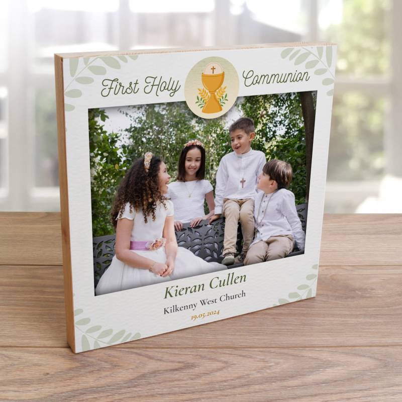 First Holy Communion - Wooden Photo Blocks