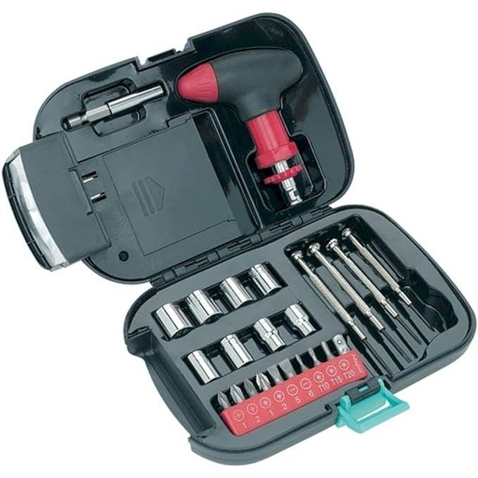 25 Piece Essential Torch & Tool Set