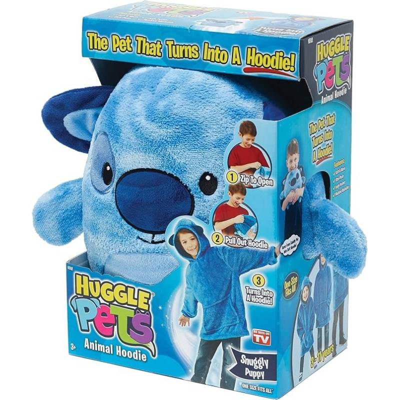 Huggle Pets Blue Puppy Hoodie