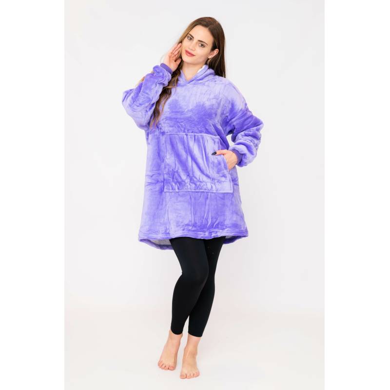 Lavender Oversize Snuggle Hoodie