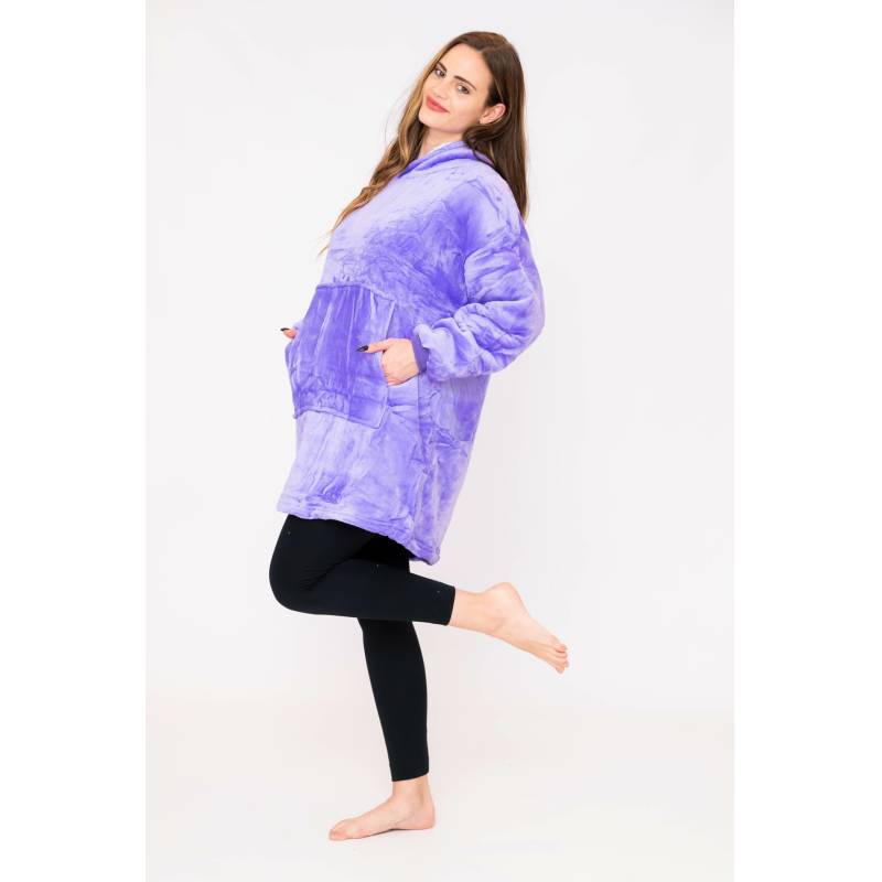 Lavender Oversize Snuggle Hoodie