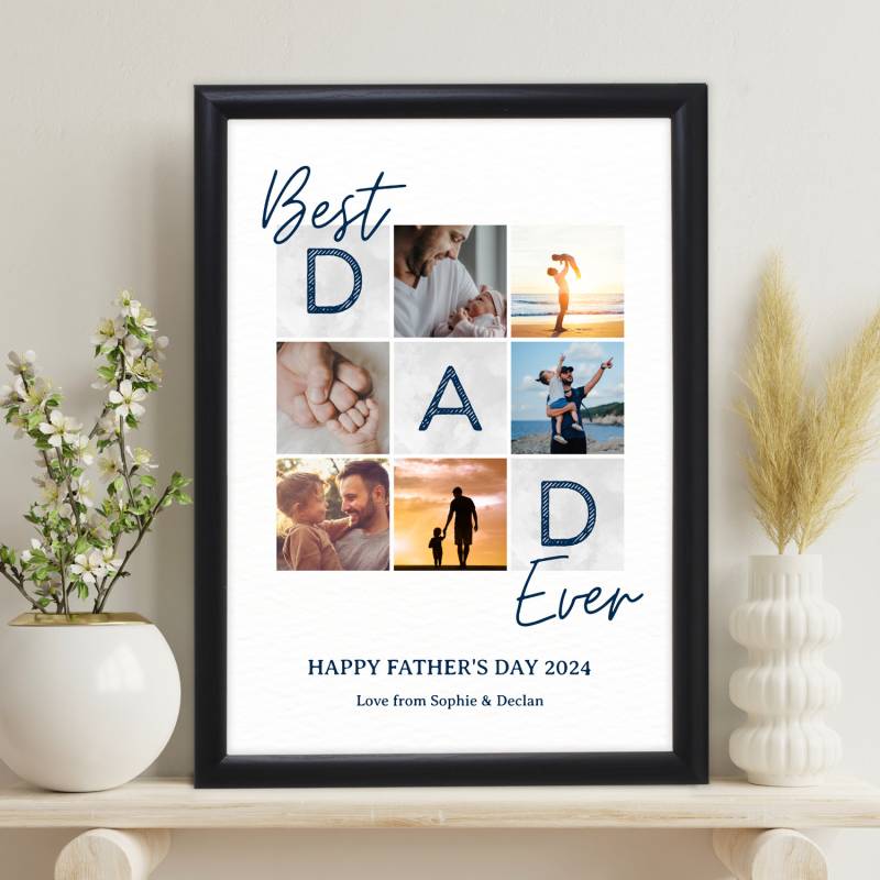 Best Dad Ever - Personalised Poster